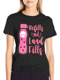 Refills Not Landfills Graphic T-Shirt