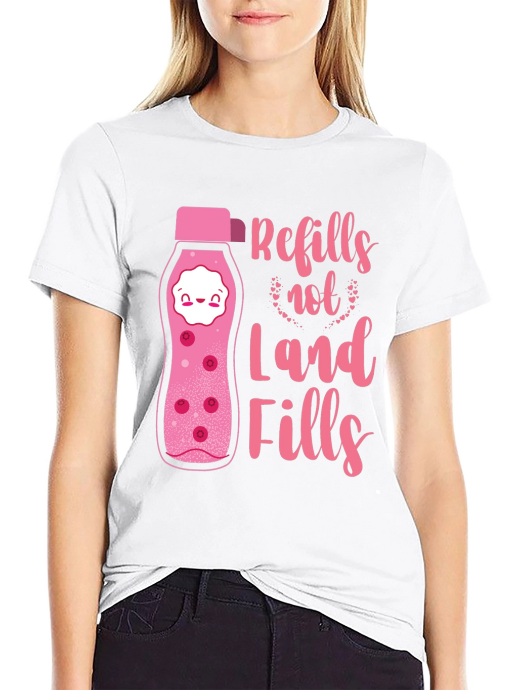 Refills Not Landfills Graphic T-Shirt