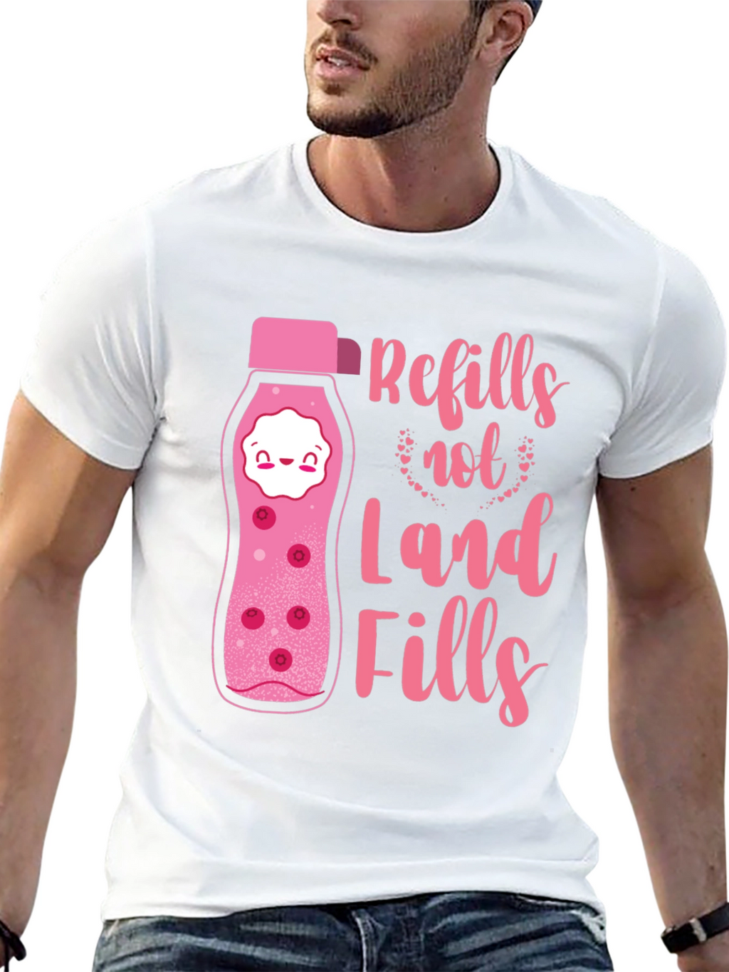 Refills Not Landfills Graphic T-Shirt