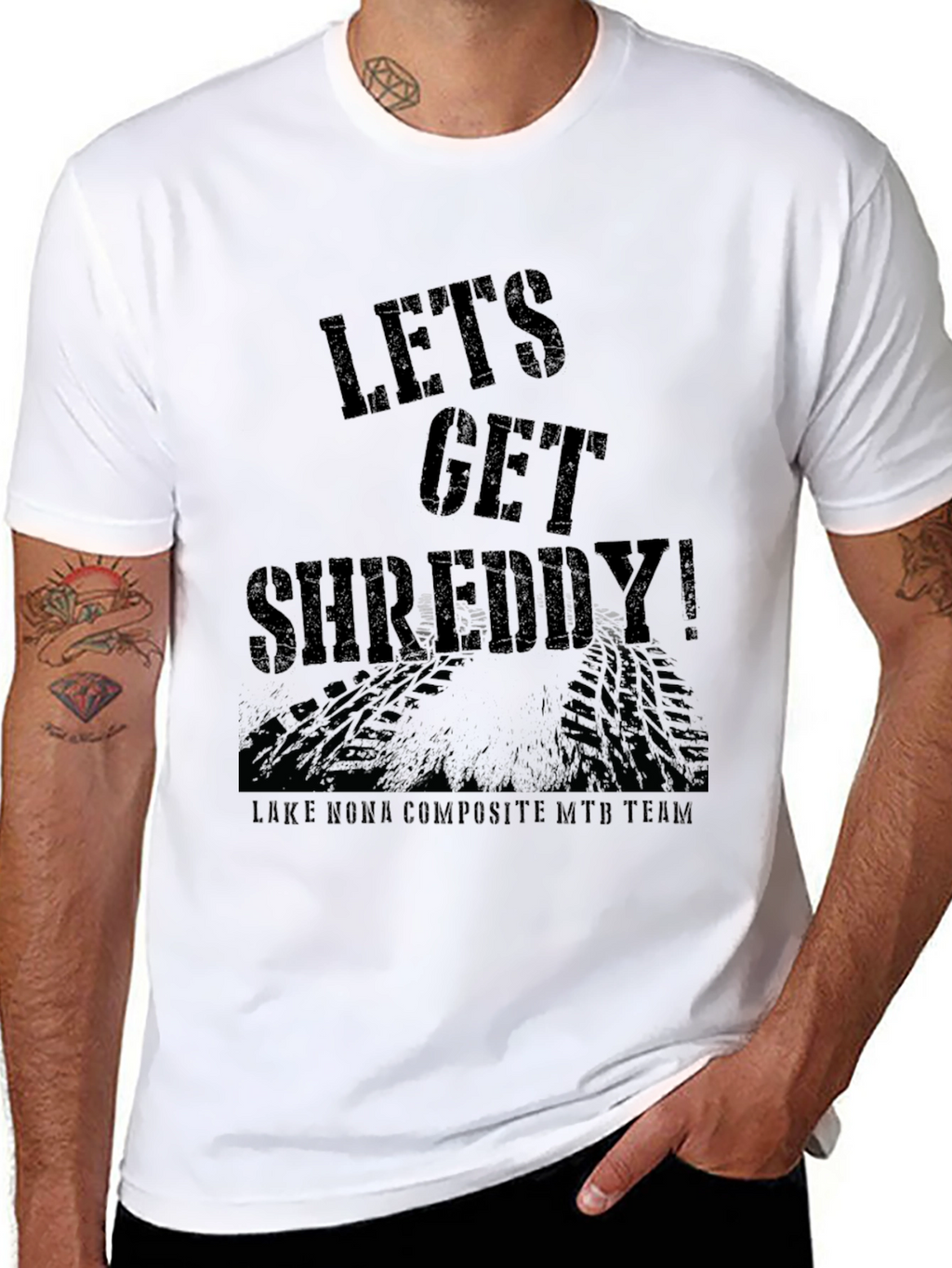Lets Get Shreddy MTB Team T-Shirt