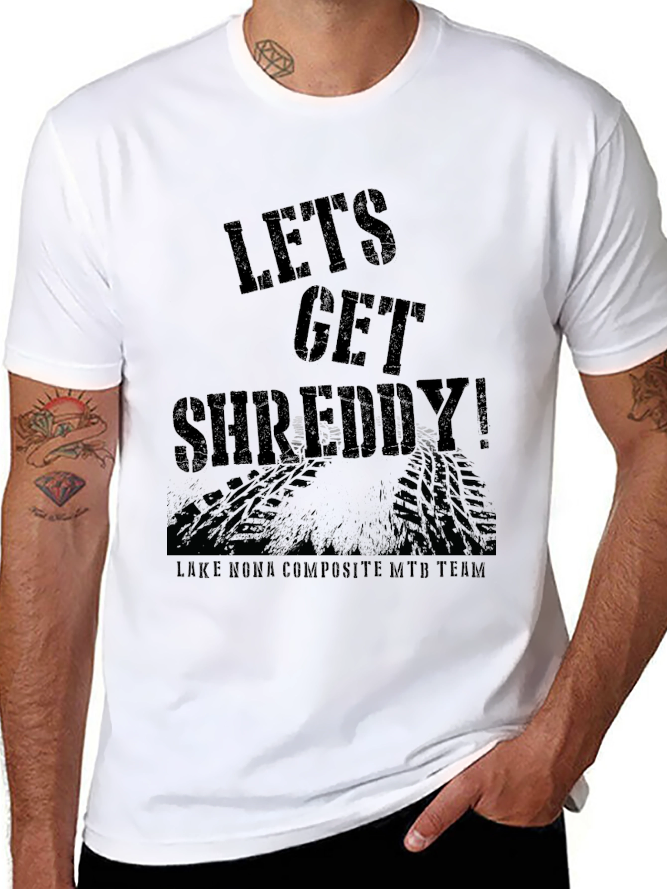 Lets Get Shreddy MTB Team T-Shirt