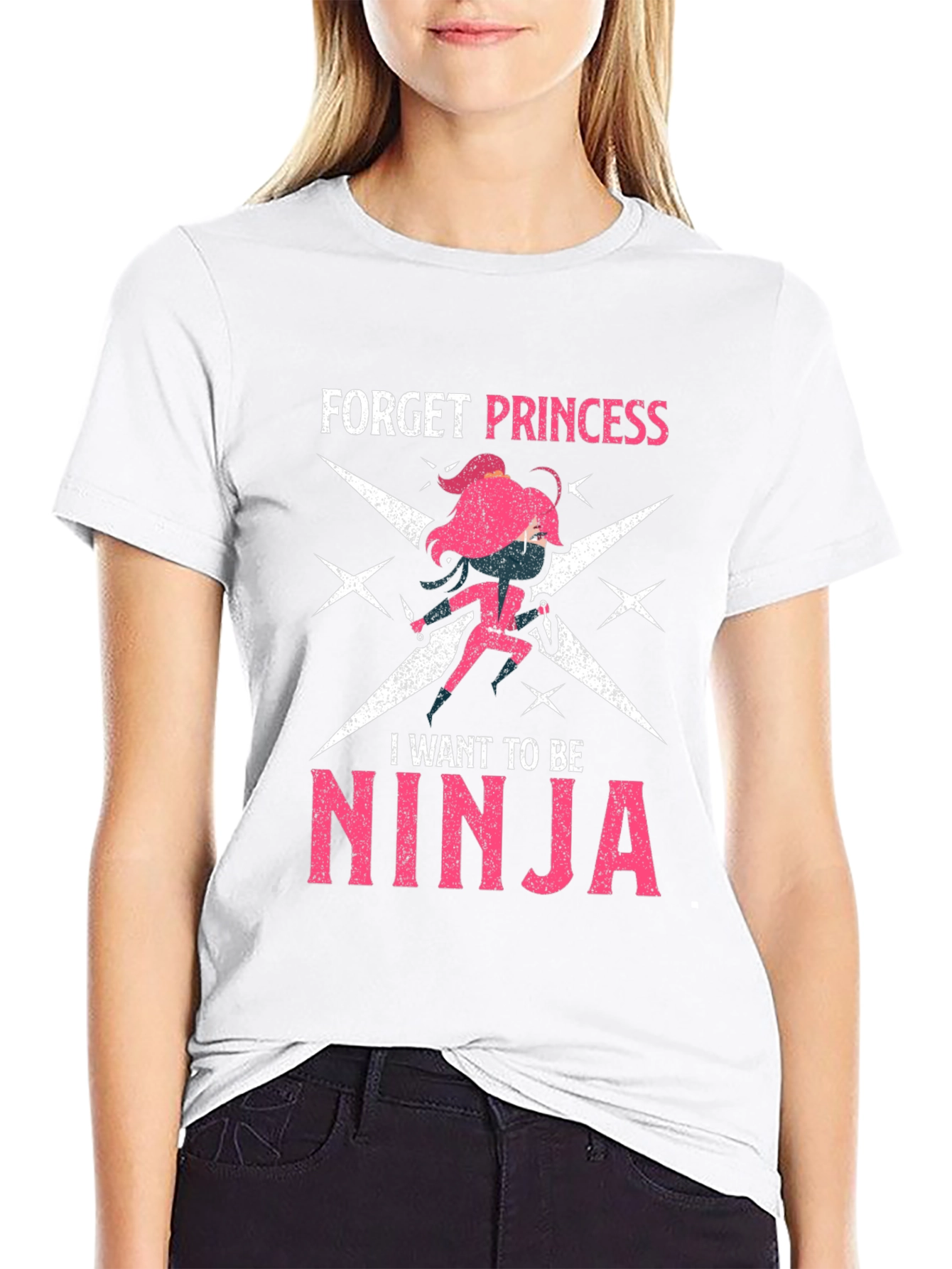 Forget Princess Be Ninja Graphic Tee