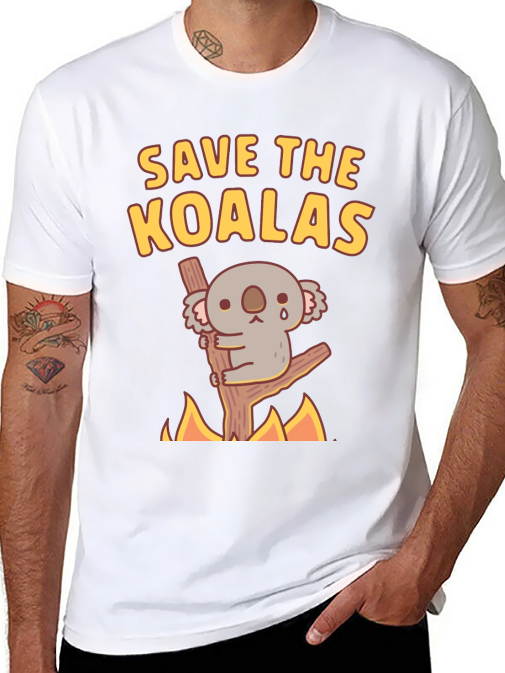 Save the Koalas T-Shirt - Animal Rescue Tee