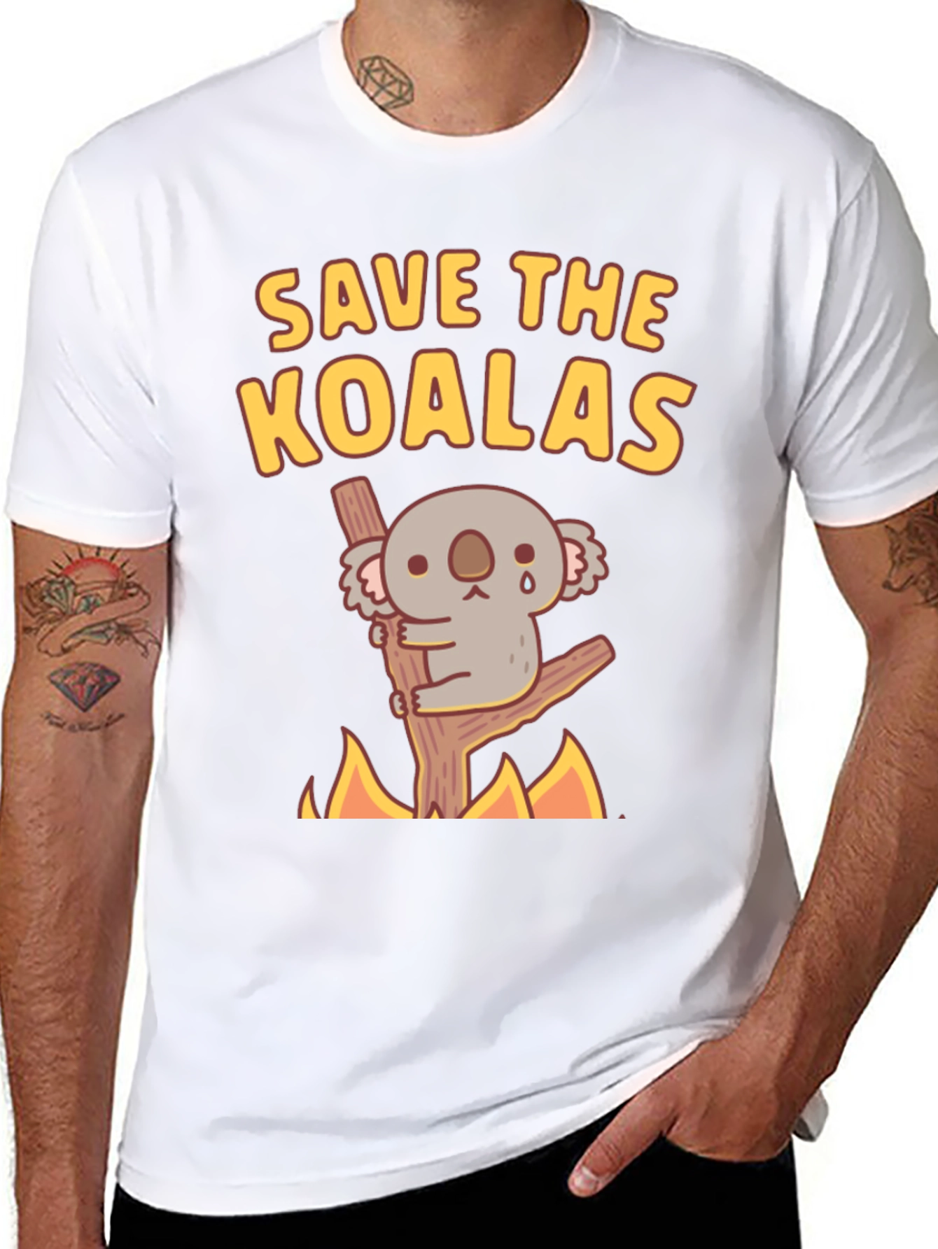 Save the Koalas T-Shirt - Animal Rescue Tee