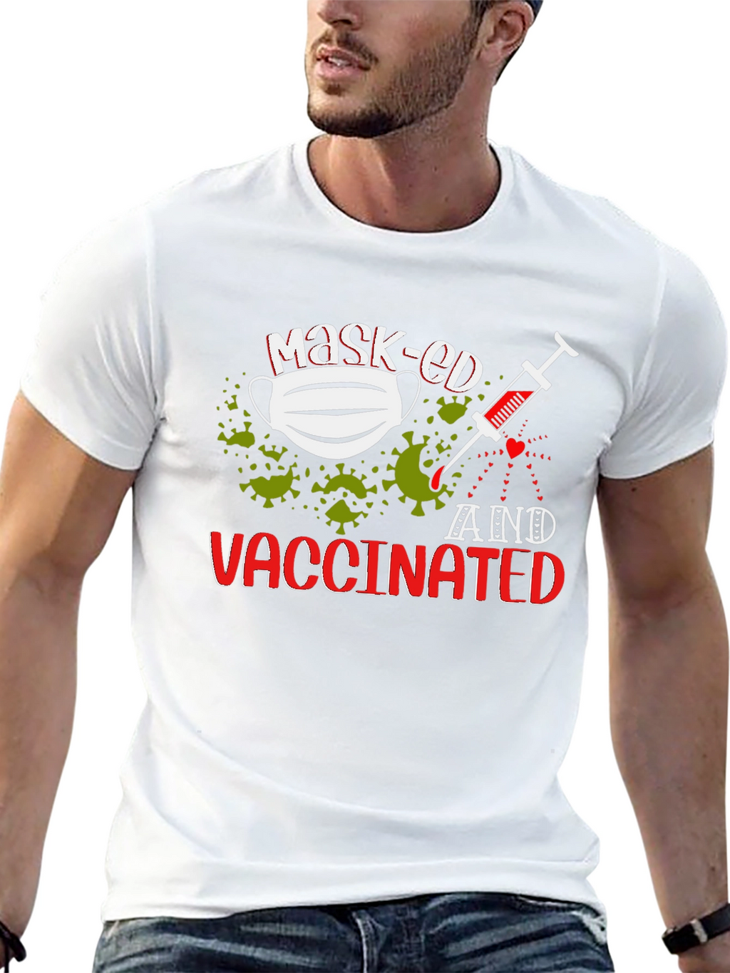 Masked and Vaccinated T-Shirt