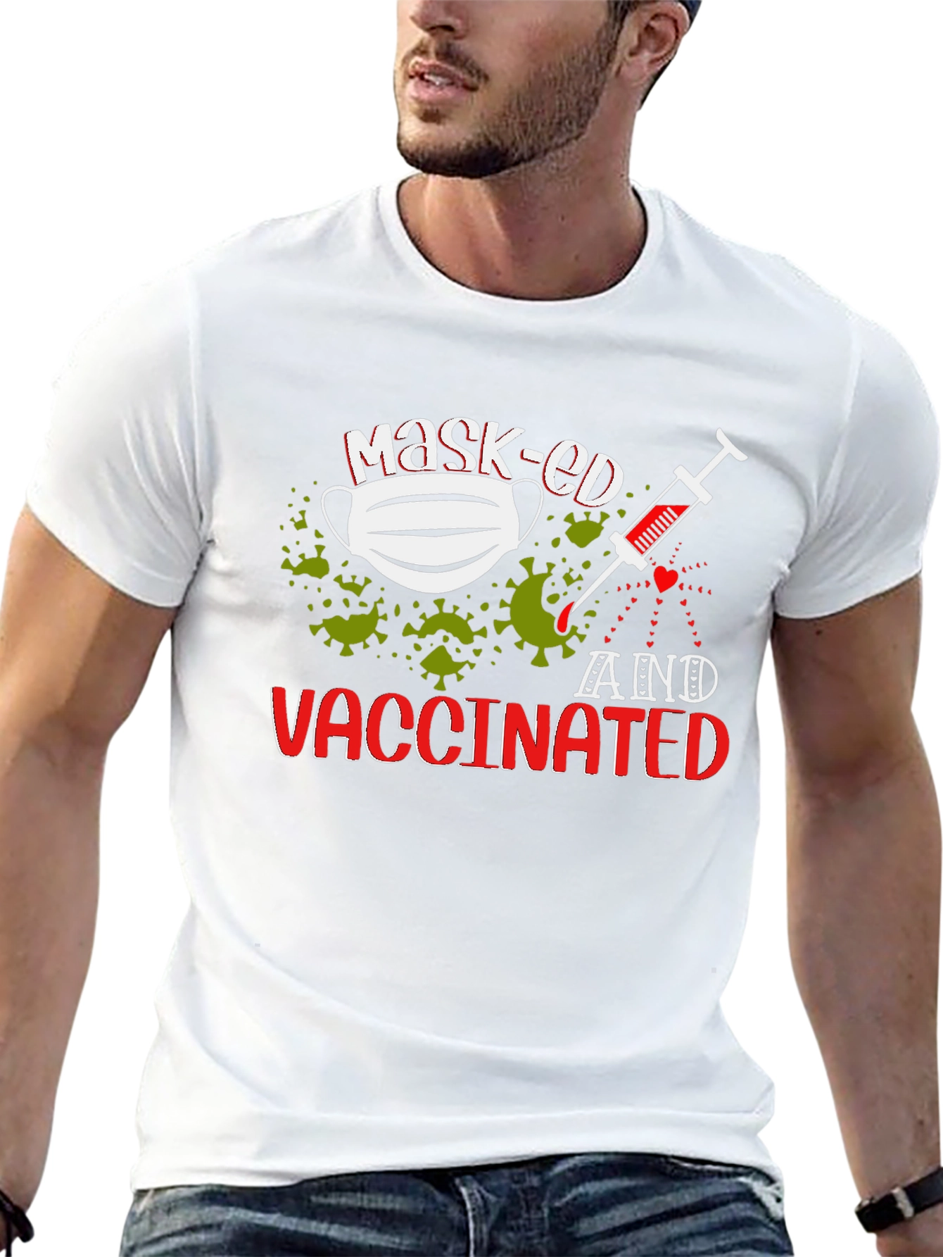 Masked and Vaccinated T-Shirt