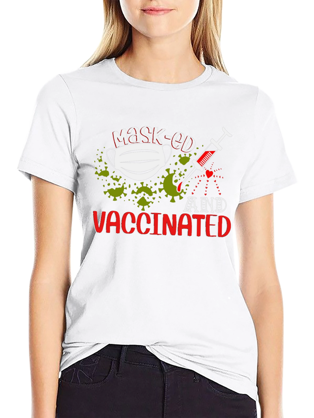 Masked and Vaccinated T-Shirt