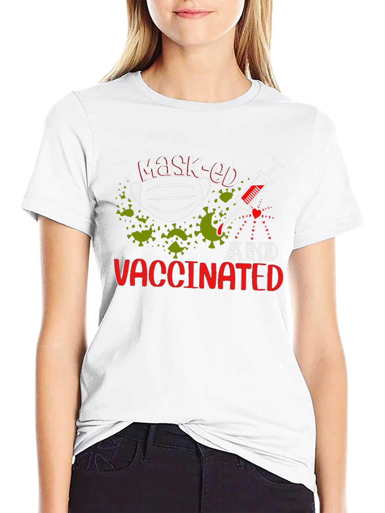 Masked and Vaccinated T-Shirt