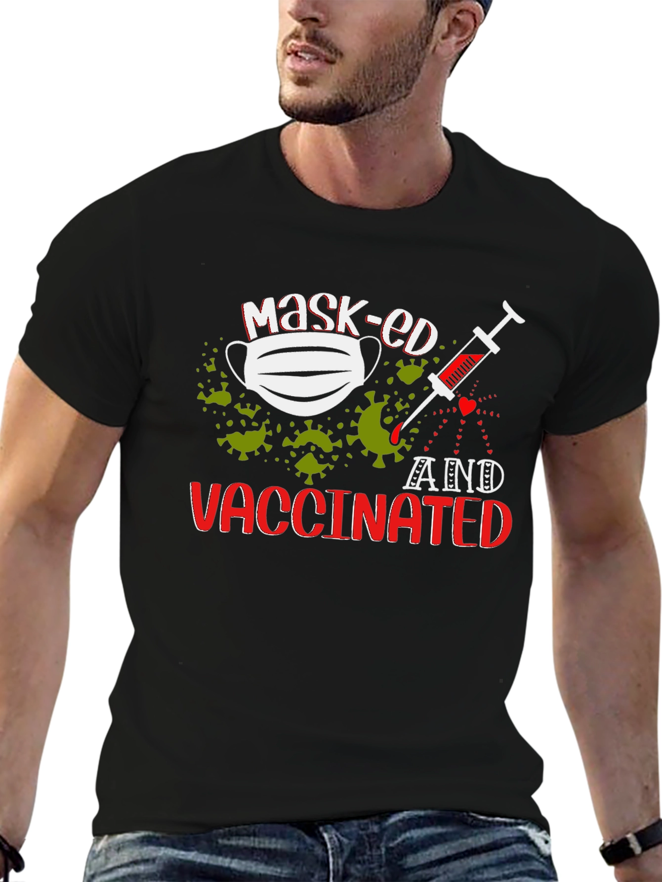 Masked and Vaccinated T-Shirt