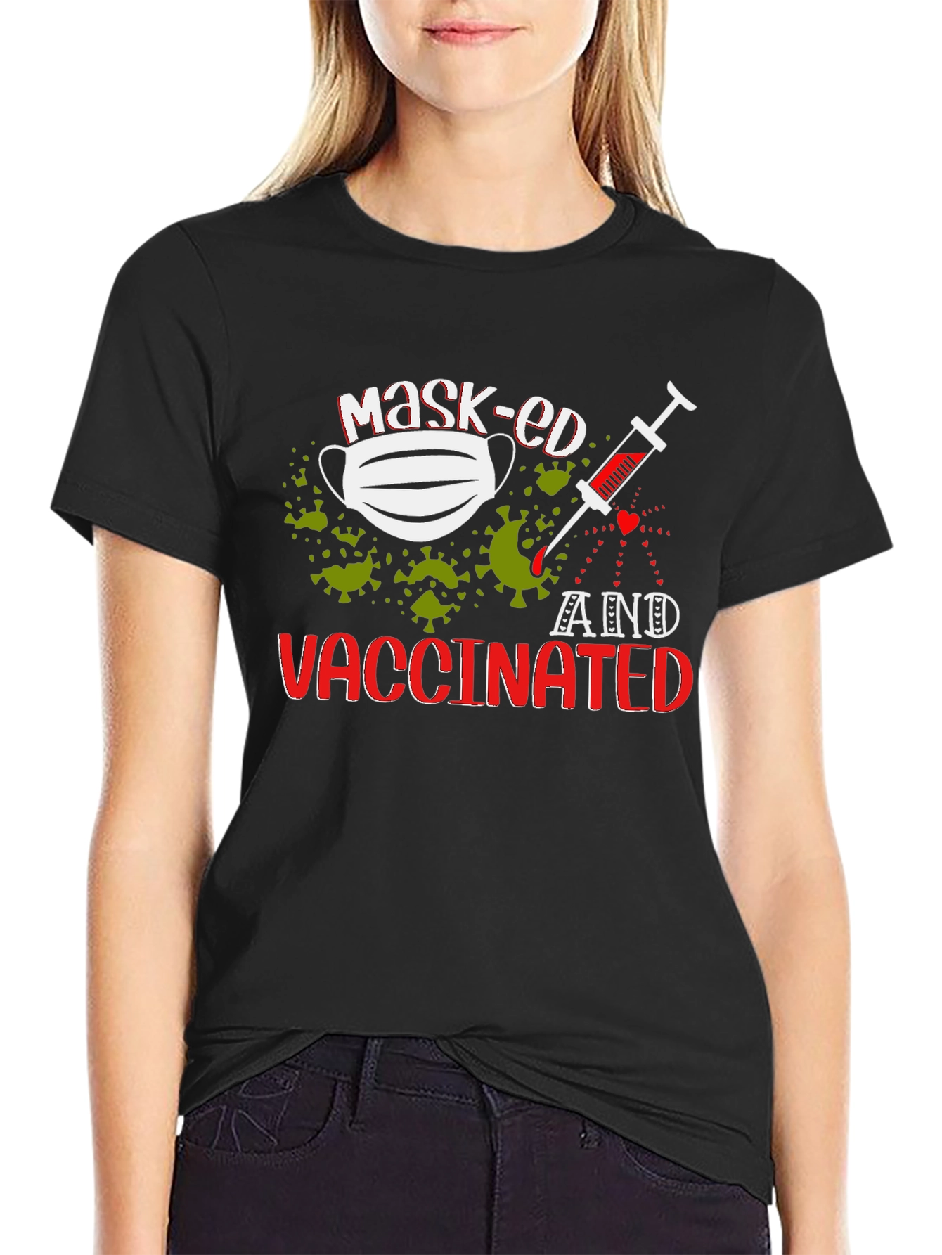 Masked and Vaccinated T-Shirt