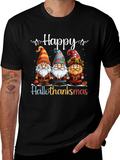 Happy Hallothanksmas Gnome T-Shirt