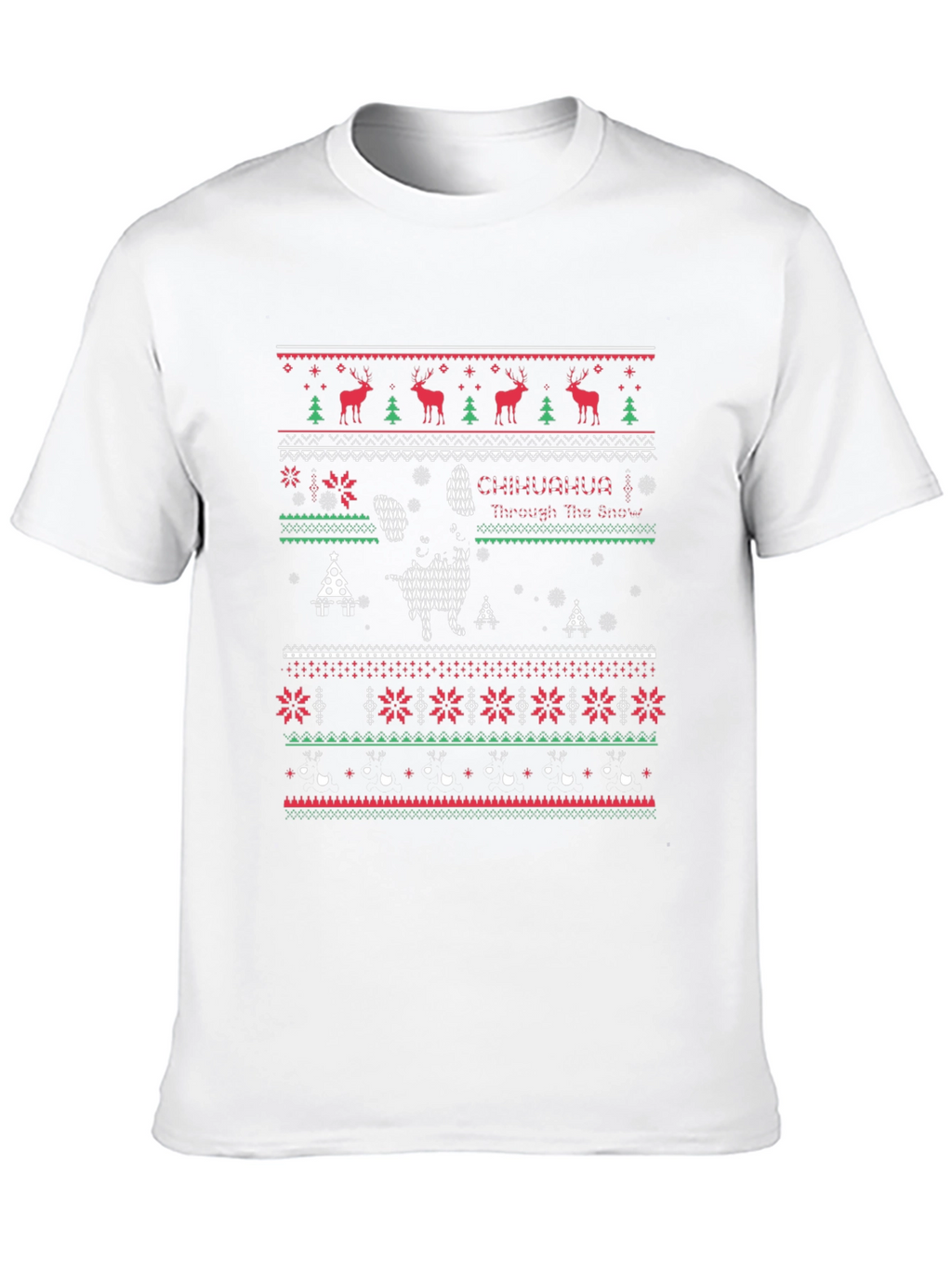 Ugly Christmas Chihuahua T-Shirt