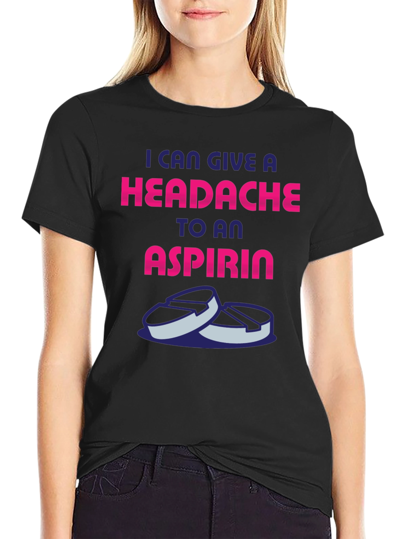 Headache to an Aspirin Graphic T-Shirt