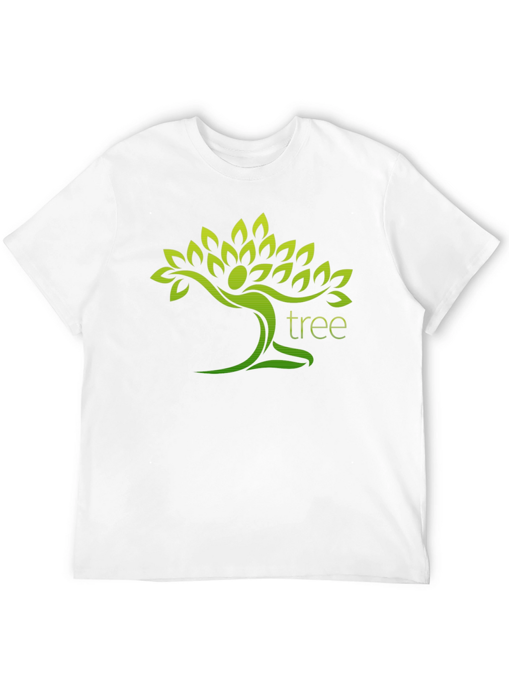 Nature Lovers Tree Graphic Black T-Shirt