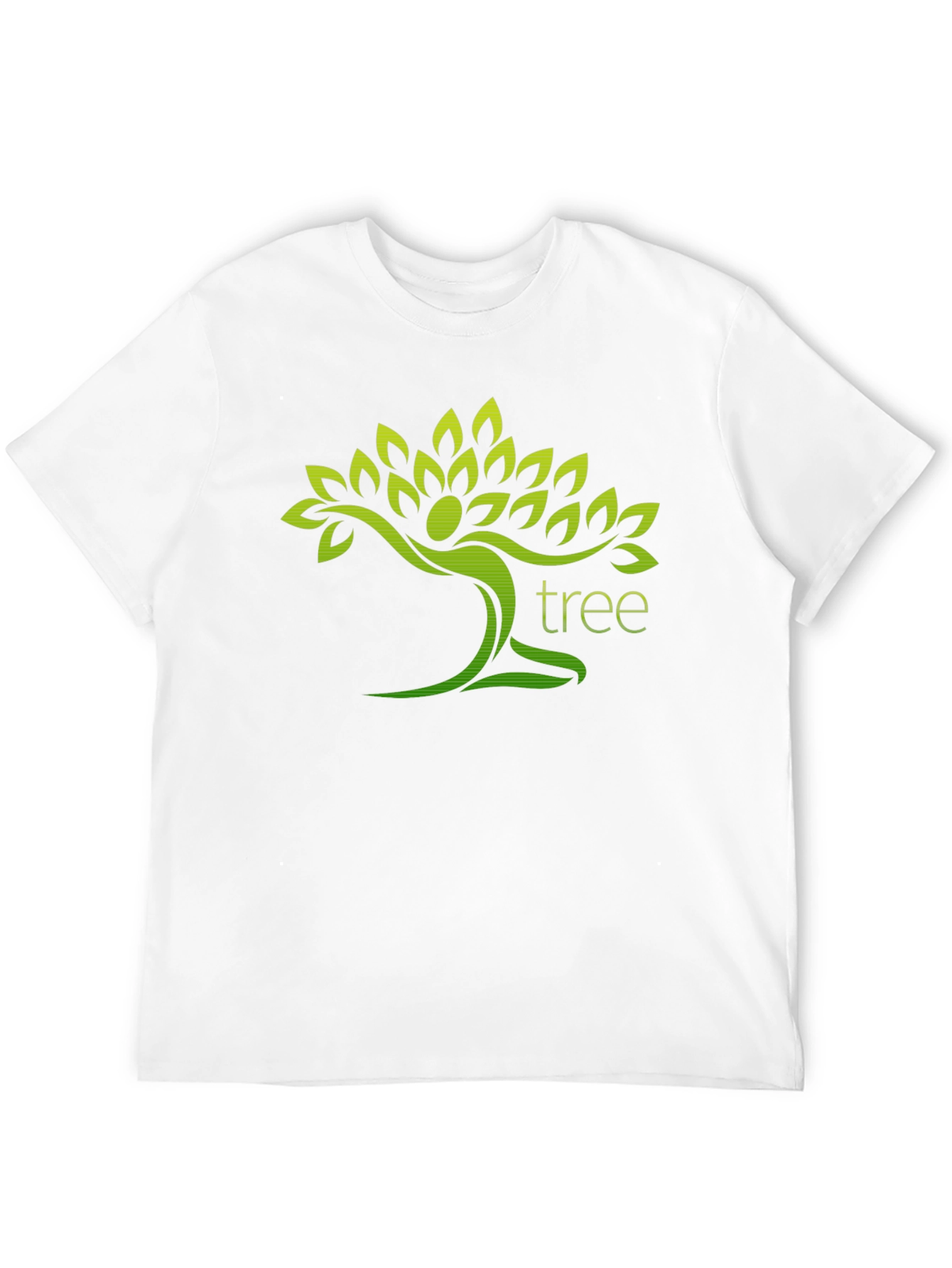 Nature Lovers Tree Graphic Black T-Shirt