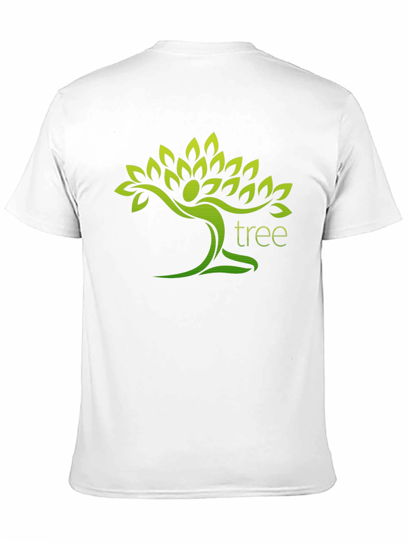 Nature Lovers Tree Graphic Black T-Shirt