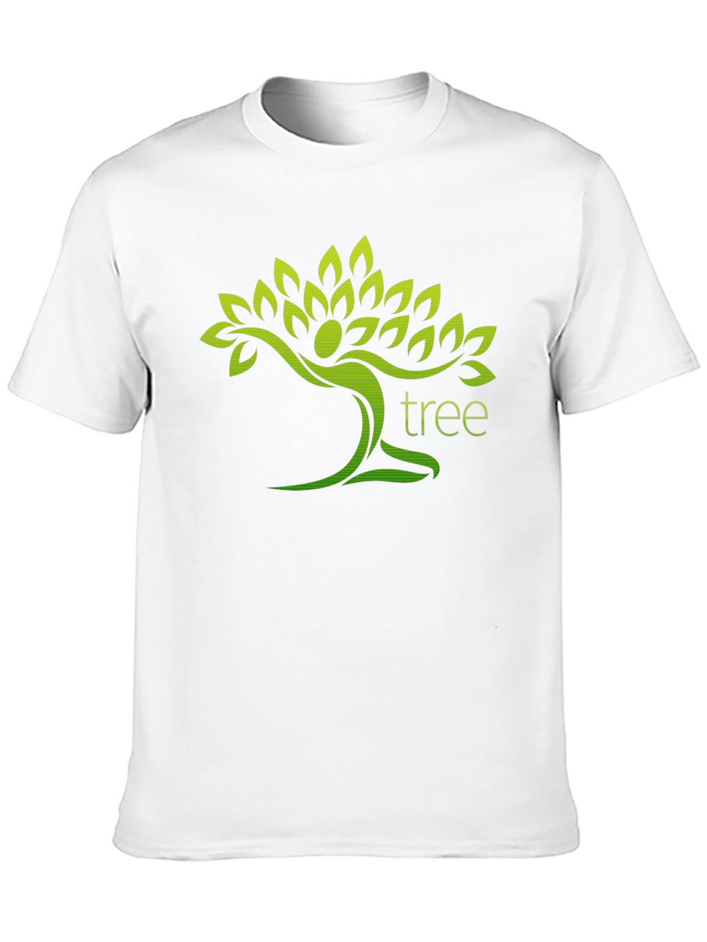 Nature Lovers Tree Graphic Black T-Shirt