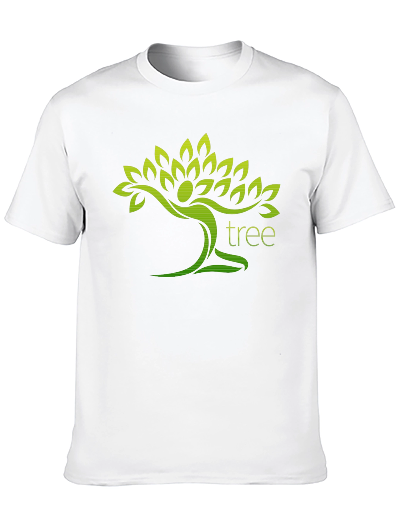 Nature Lovers Tree Graphic Black T-Shirt