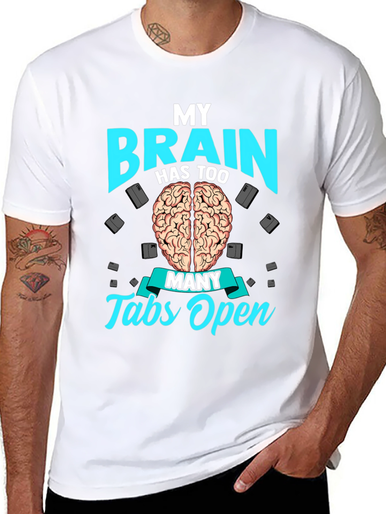 My Brain Has Too Many Tabs Open T-Shirt