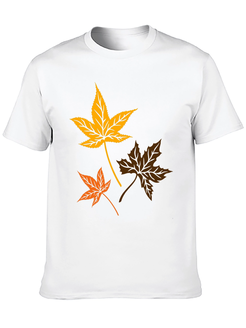 Autumn Leaves Graphic T-Shirt - Stylish Fall Apparel