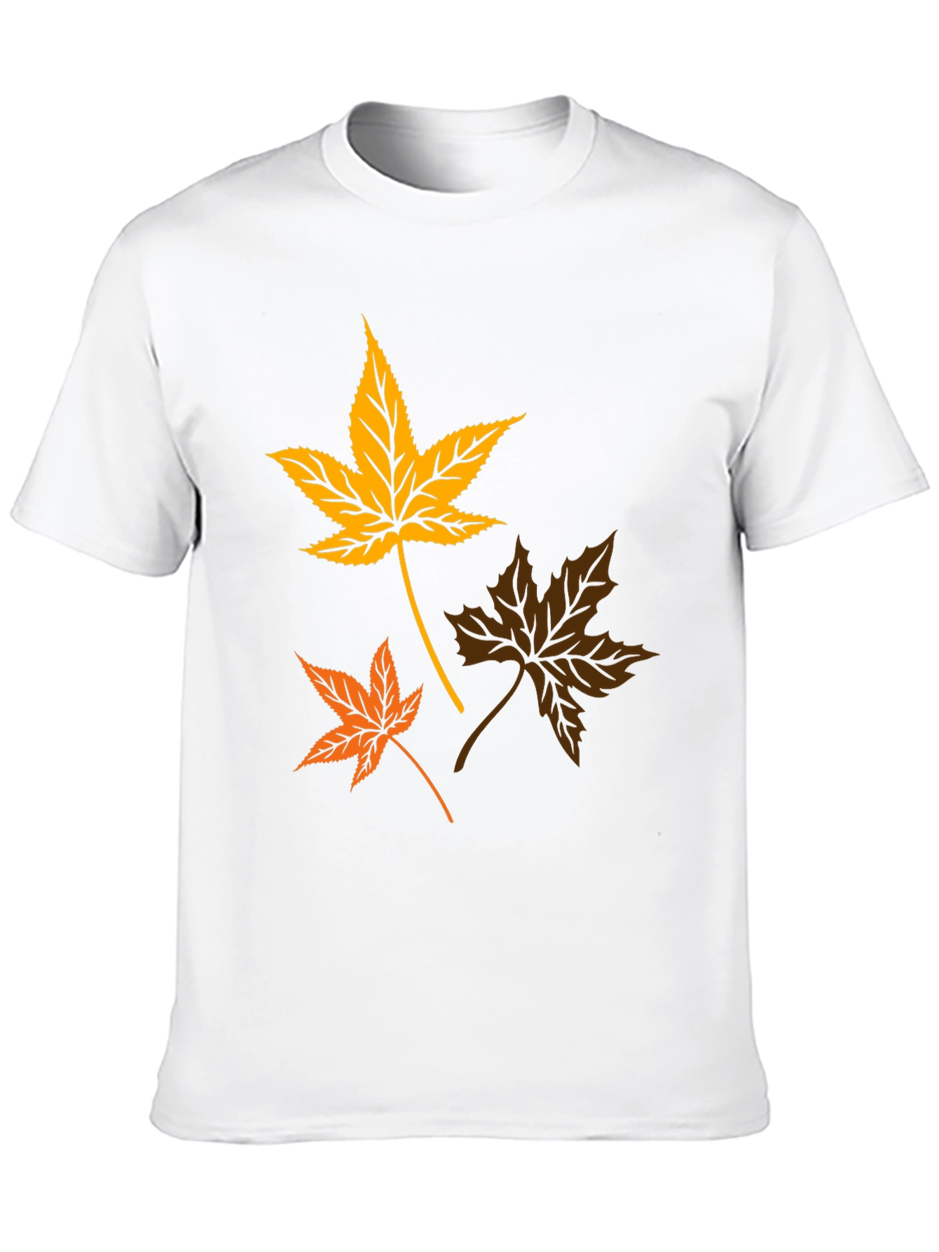 Autumn Leaves Graphic T-Shirt - Stylish Fall Apparel