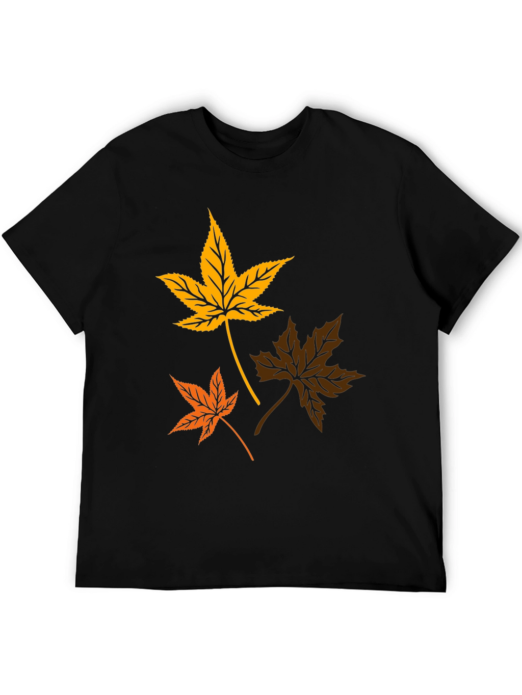 Autumn Leaves Graphic T-Shirt - Stylish Fall Apparel
