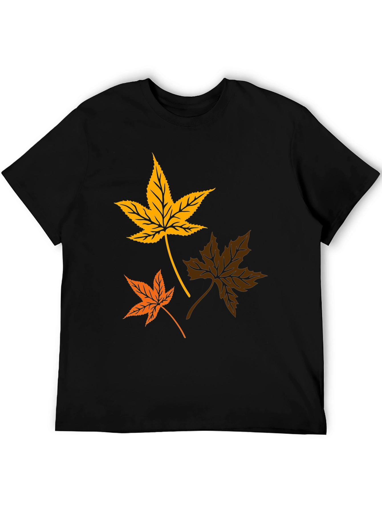 Autumn Leaves Graphic T-Shirt - Stylish Fall Apparel