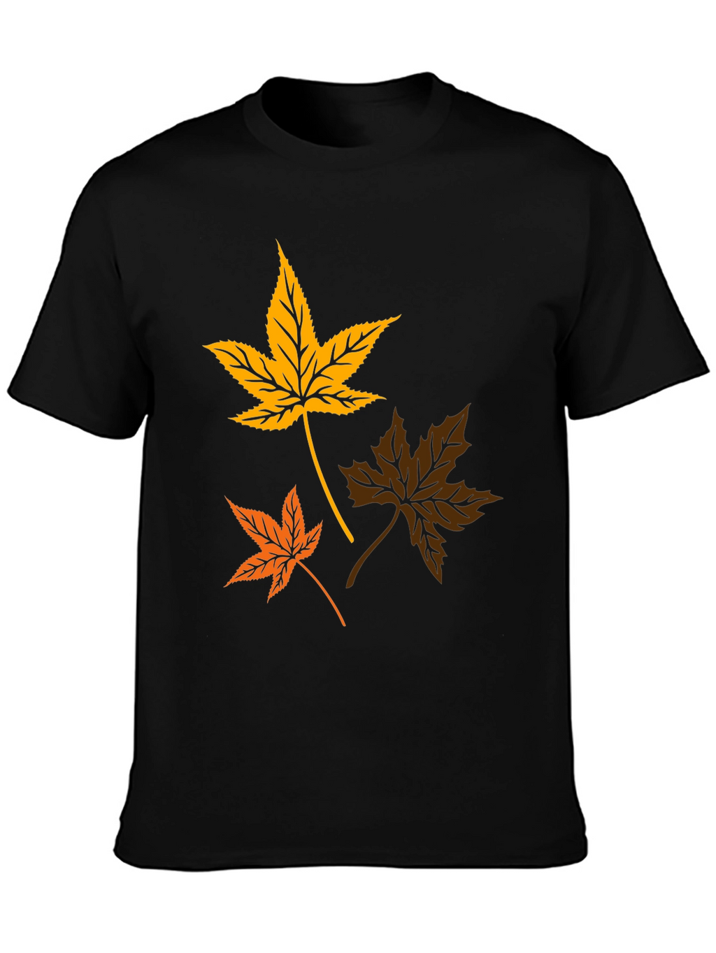 Autumn Leaves Graphic T-Shirt - Stylish Fall Apparel