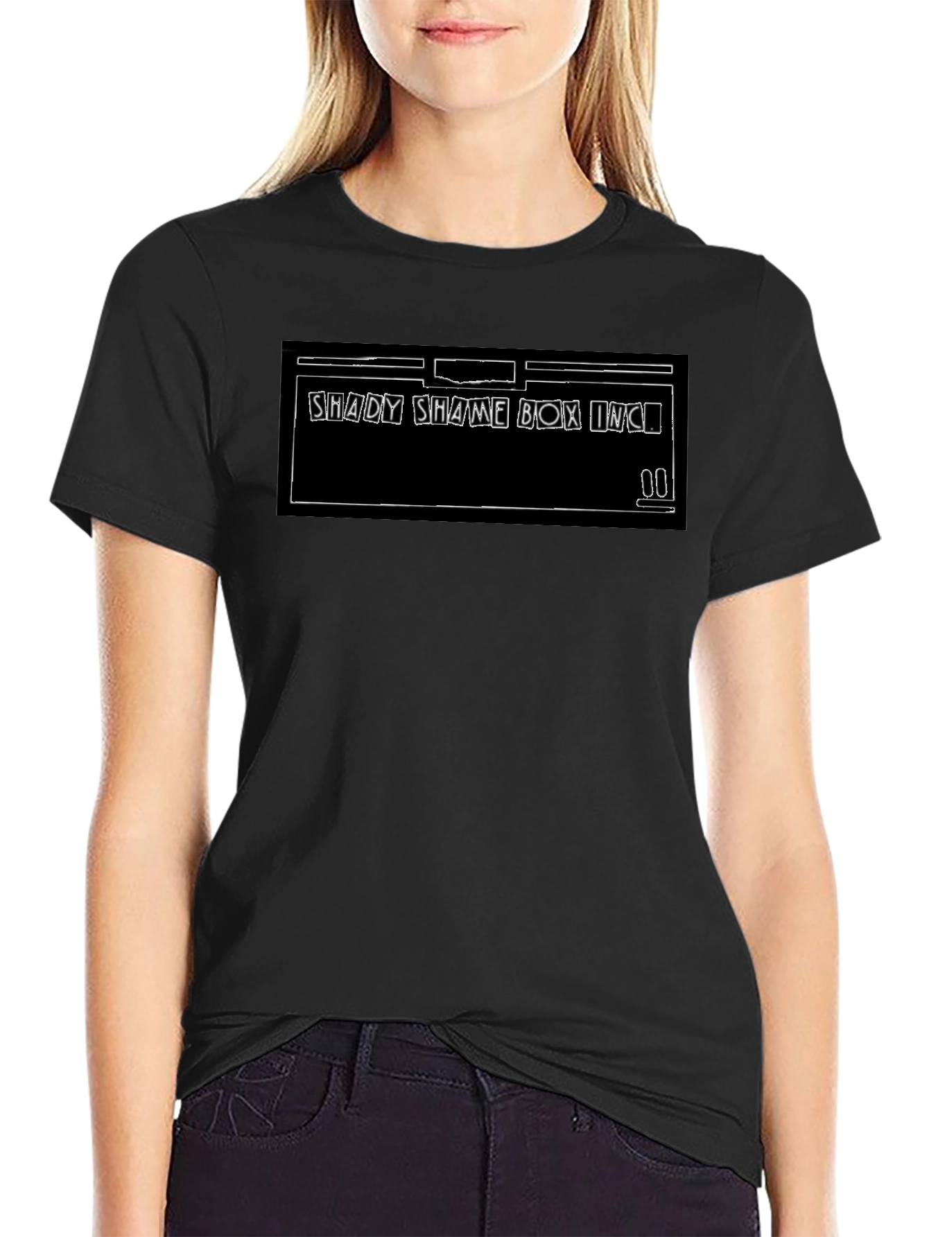 Shady Shame Box INC. Graphic Tee - Black