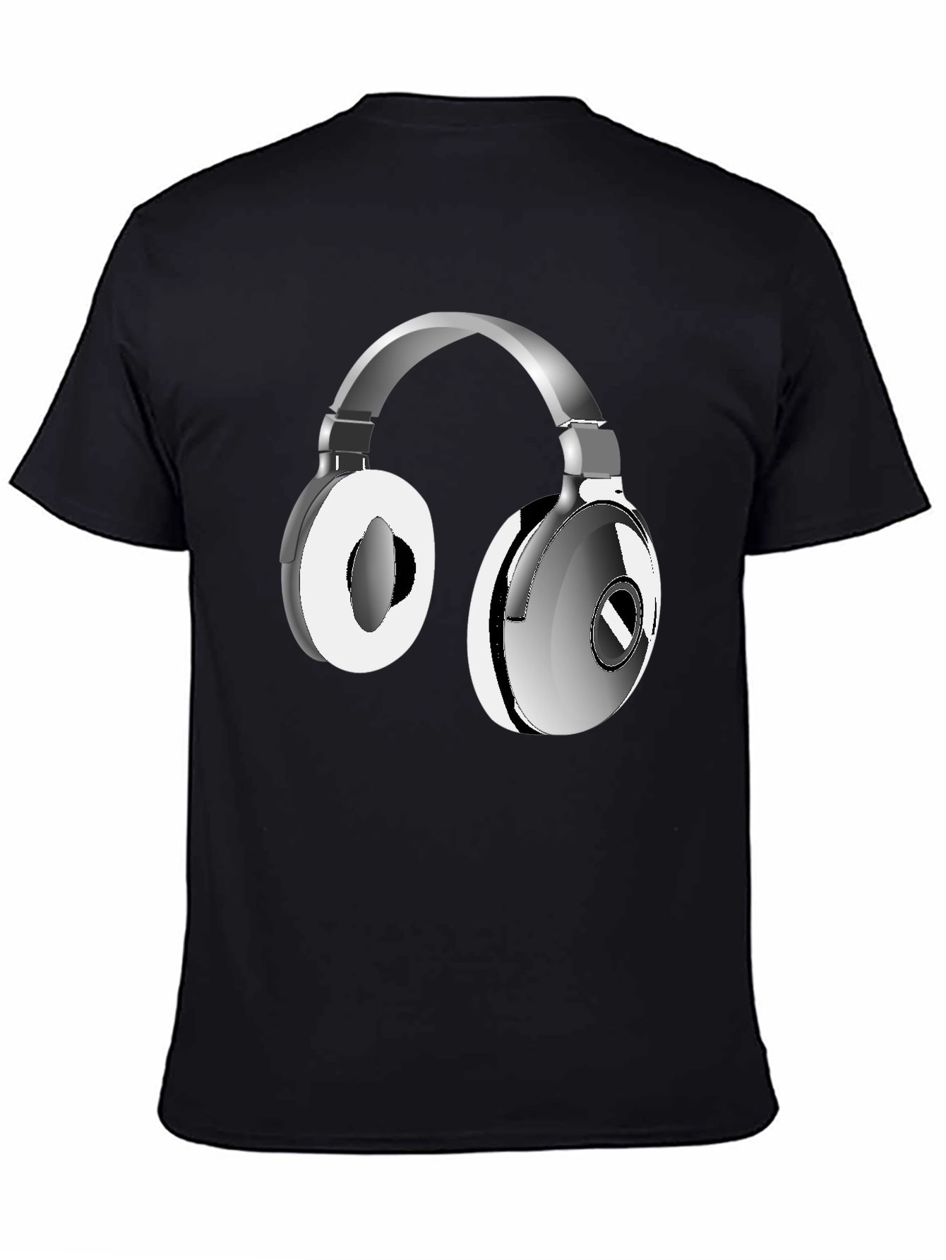 Headphone Graphic T-Shirt - Stylish & Comfortable