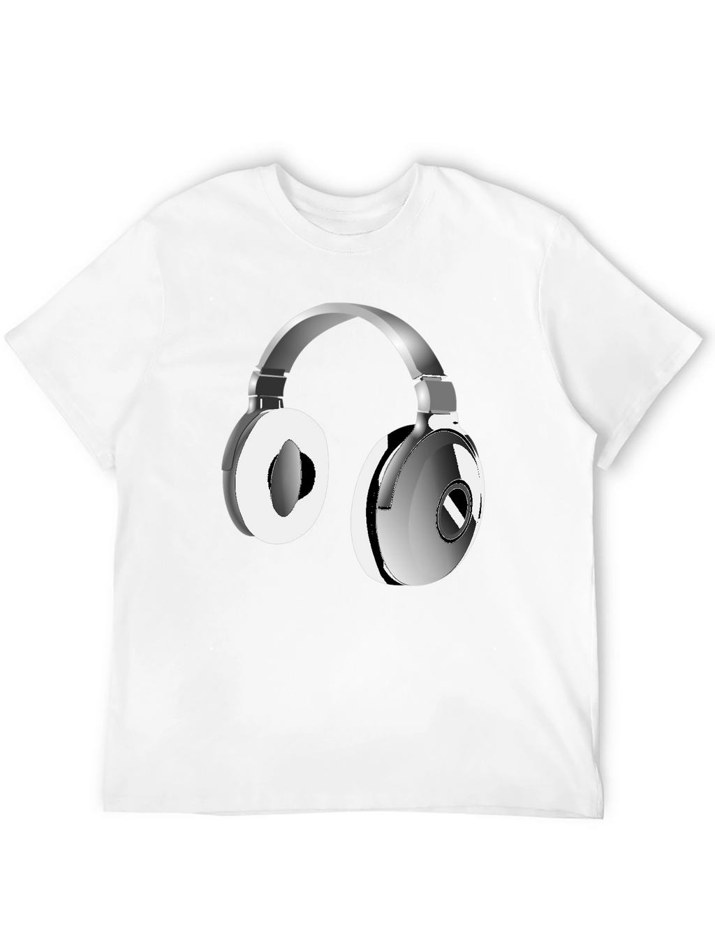 Headphone Graphic T-Shirt - Stylish & Comfortable