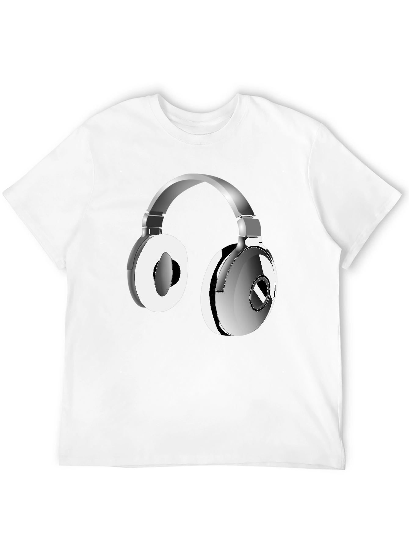 Headphone Graphic T-Shirt - Stylish & Comfortable