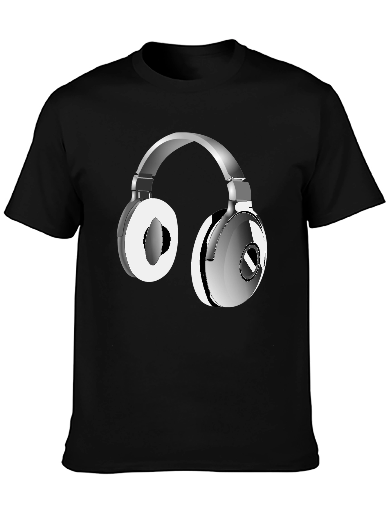 Headphone Graphic T-Shirt - Stylish & Comfortable
