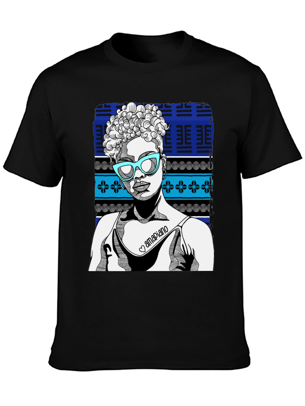 Amapiano Graphic Tee - Stylish Music Inspired Apparel