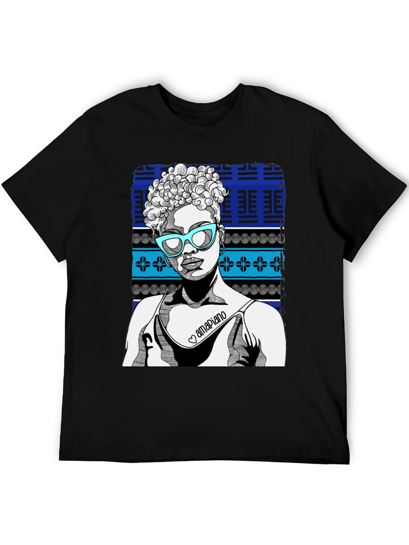 Amapiano Graphic Tee - Stylish Music Inspired Apparel