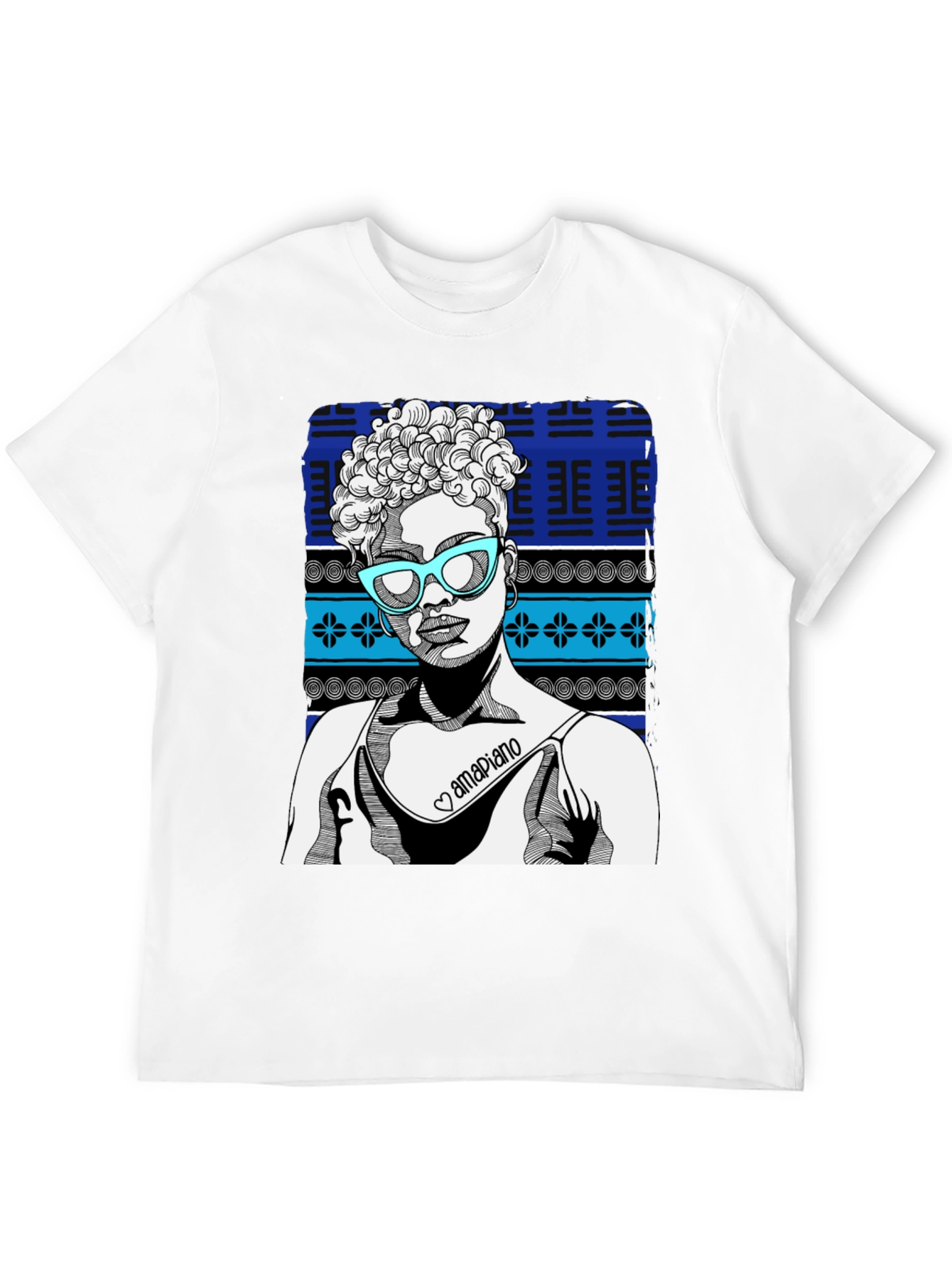 Amapiano Graphic Tee - Stylish Music Inspired Apparel
