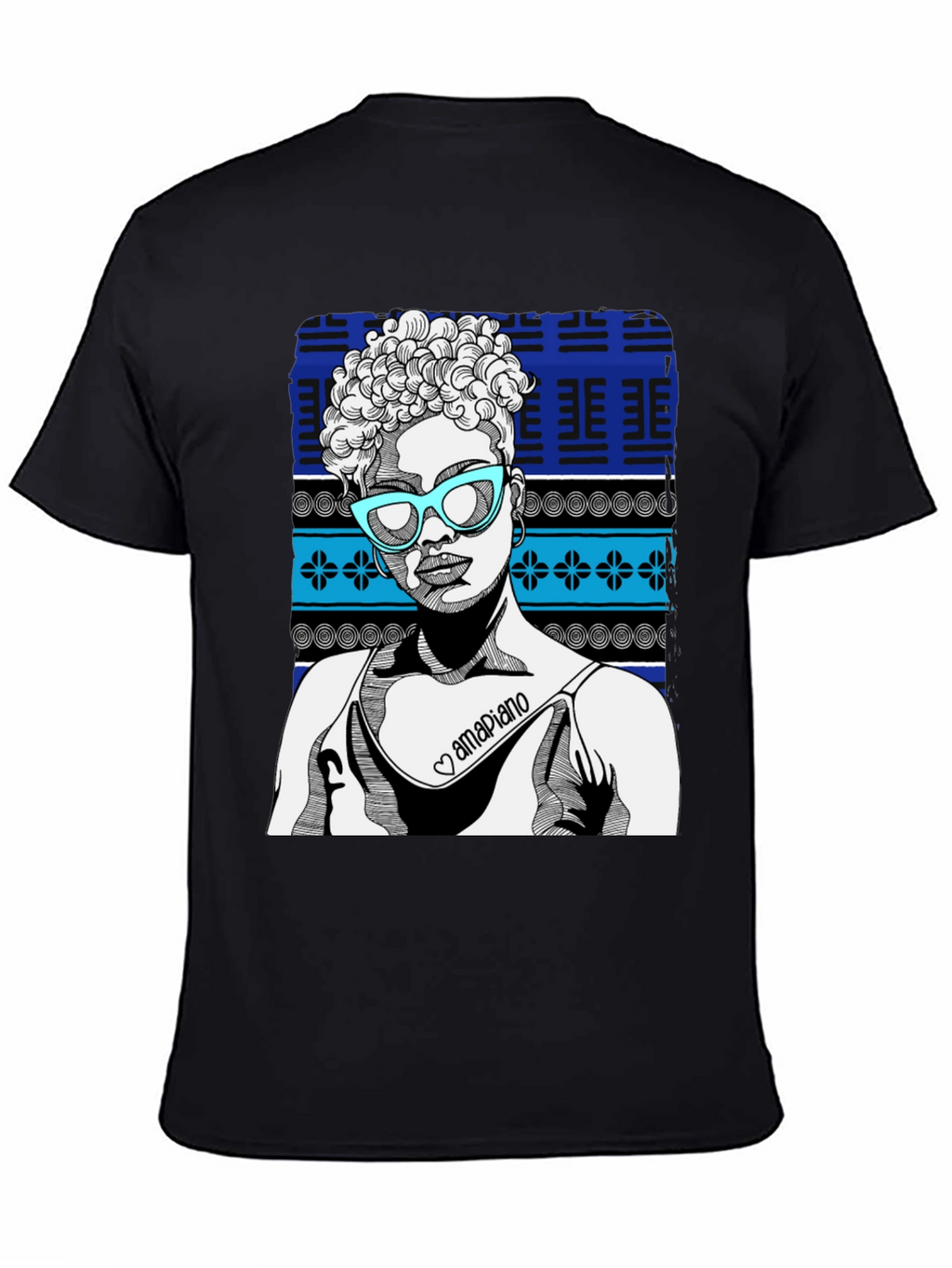 Amapiano Graphic Tee - Stylish Music Inspired Apparel