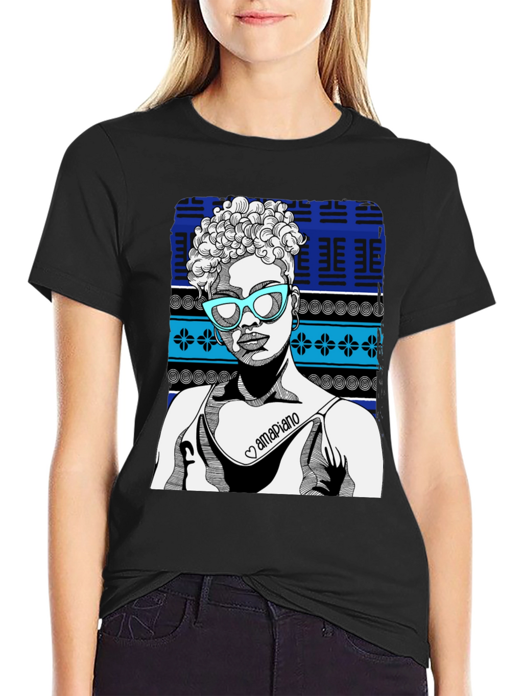 Amapiano Graphic Tee - Stylish Music Inspired Apparel