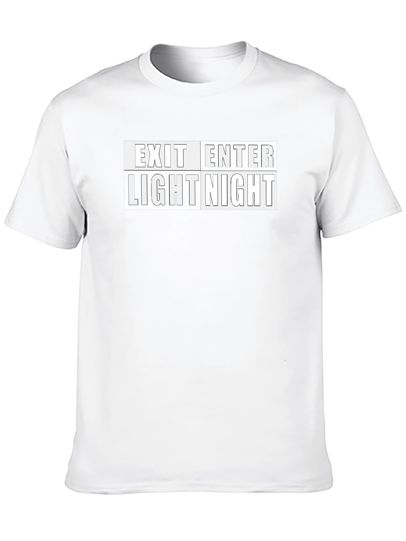 Exit Light Enter Night Graphic Tee