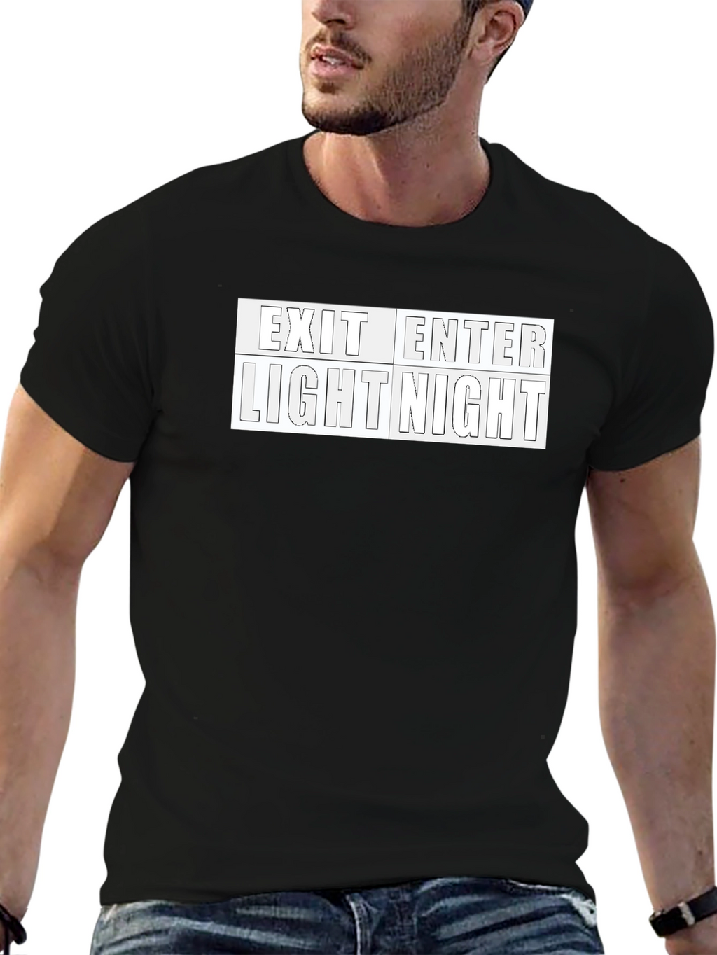 Exit Light Enter Night Graphic Tee