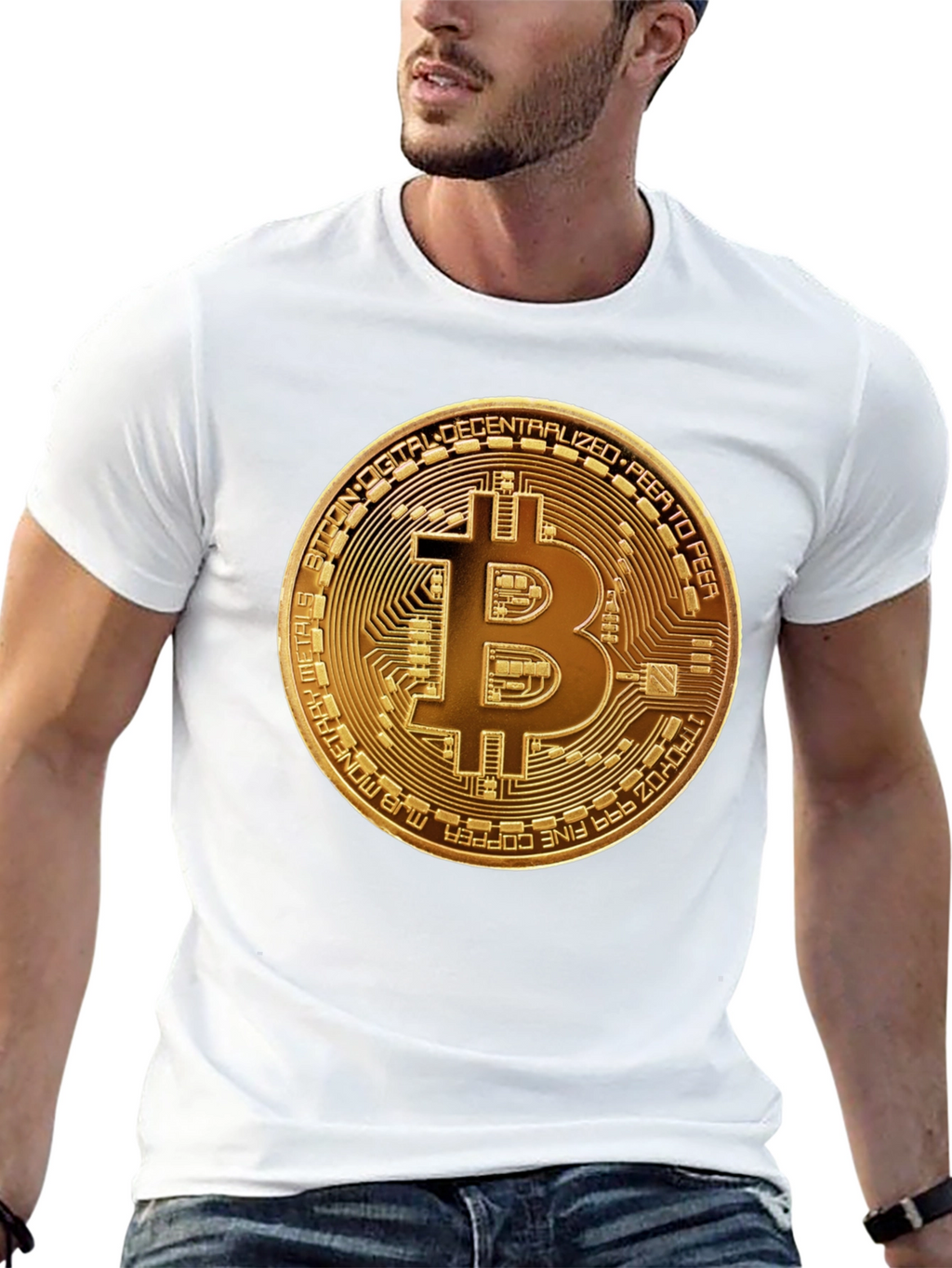 Bitcoin T-Shirt Crypto Currency Tee