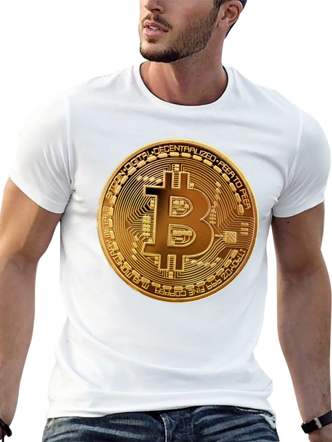 Bitcoin T-Shirt Crypto Currency Tee