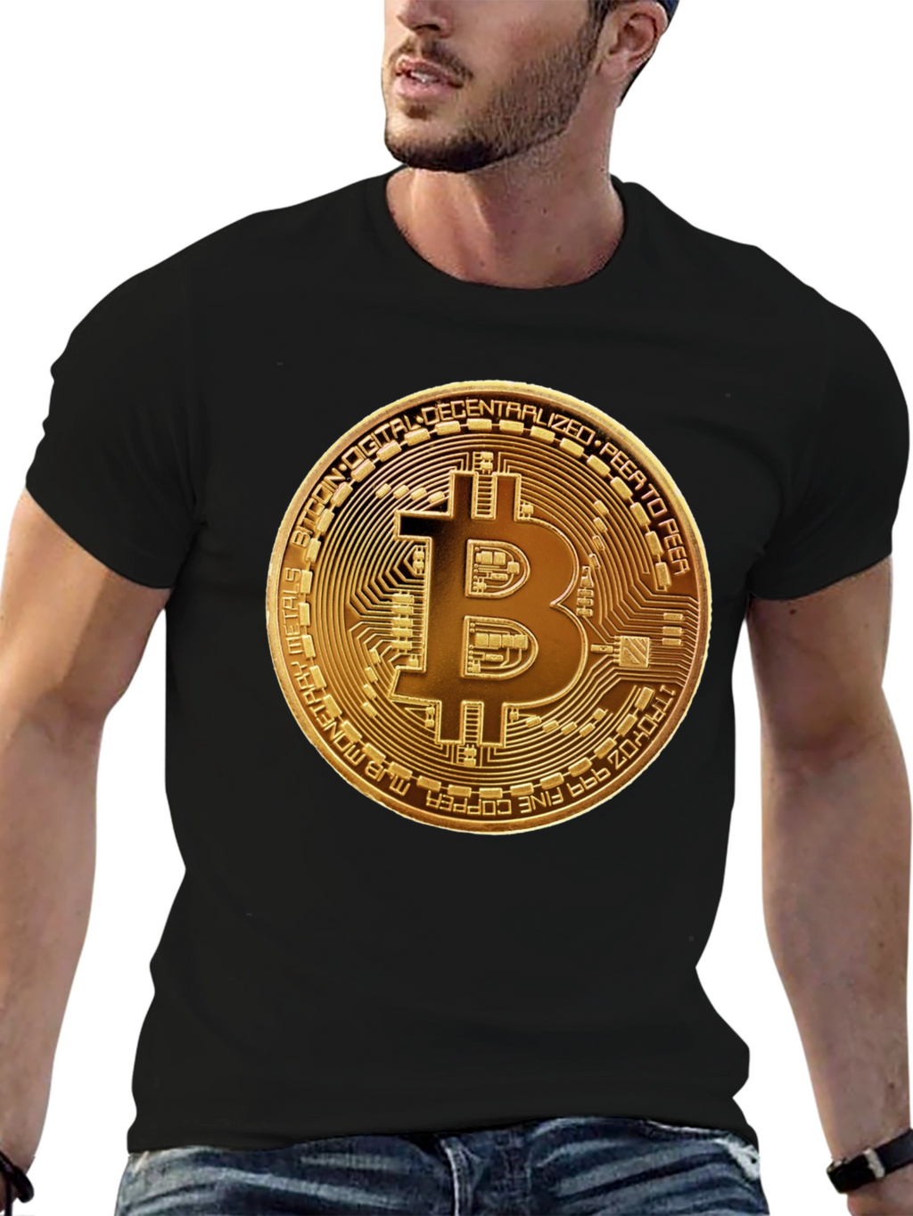 Bitcoin T-Shirt Crypto Currency Tee