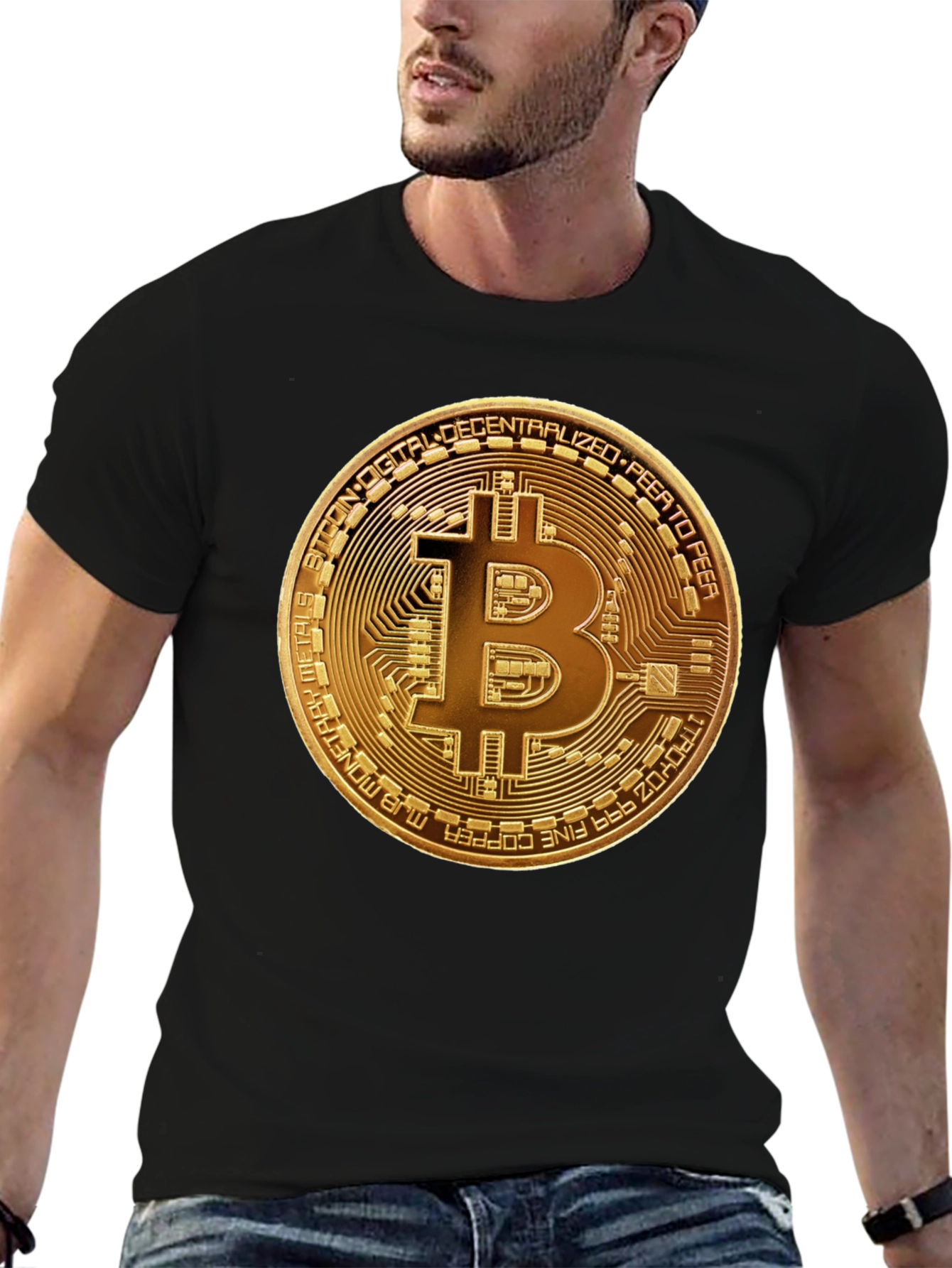Bitcoin T-Shirt Crypto Currency Tee