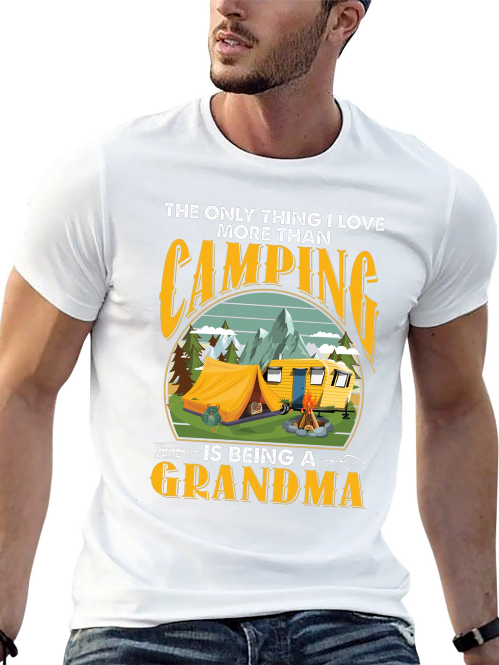 Camping Grandma T-Shirt