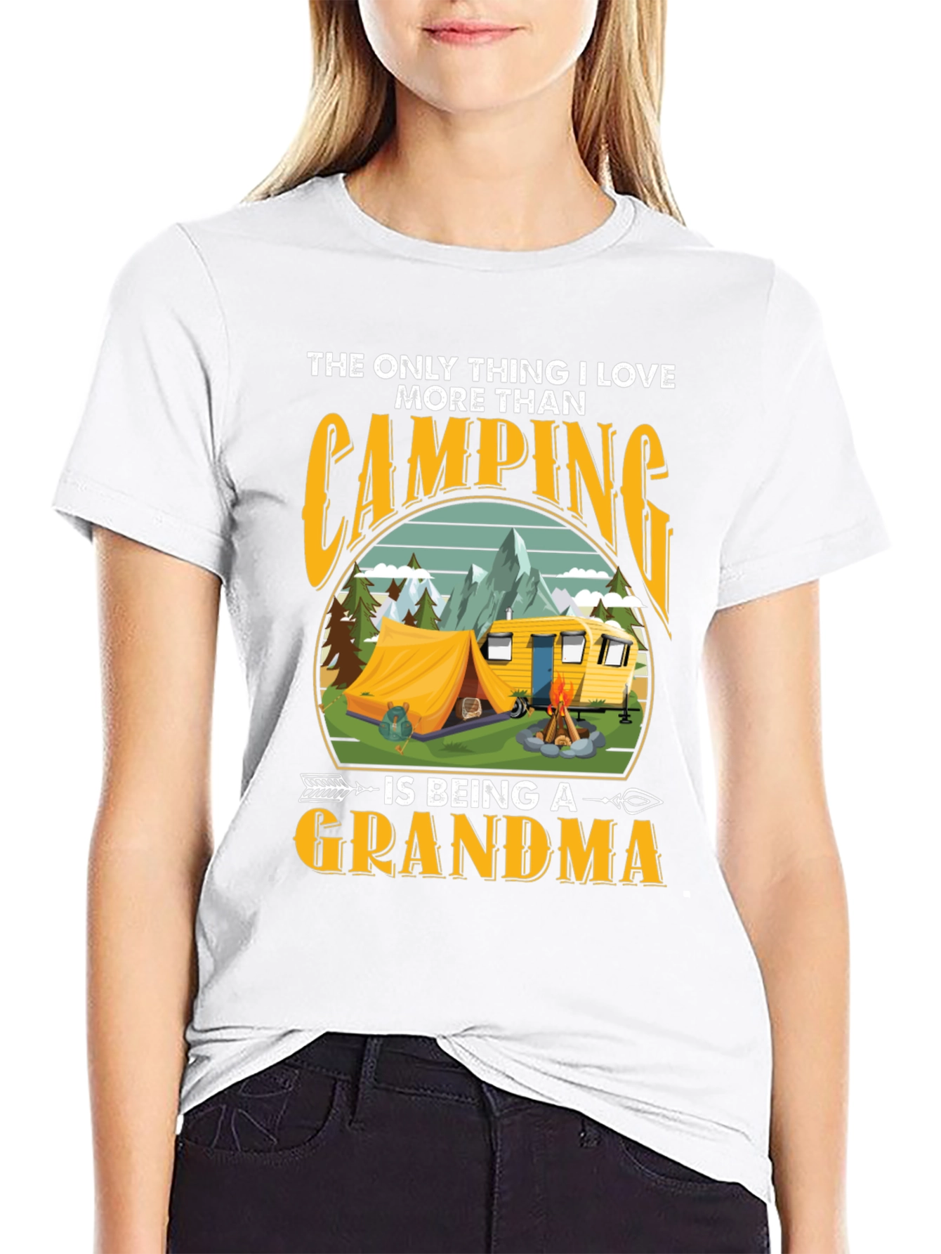 Camping Grandma T-Shirt