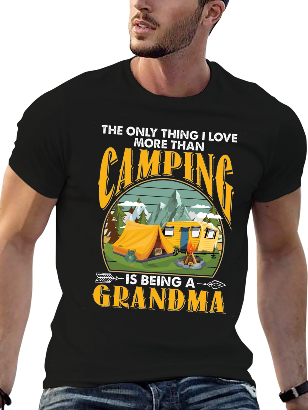 Camping Grandma T-Shirt