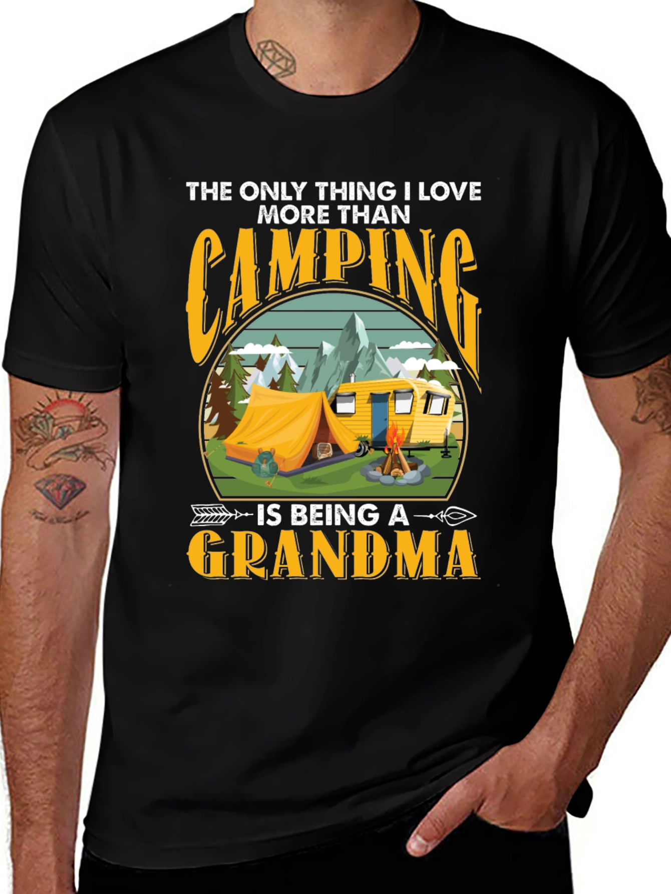 Camping Grandma T-Shirt