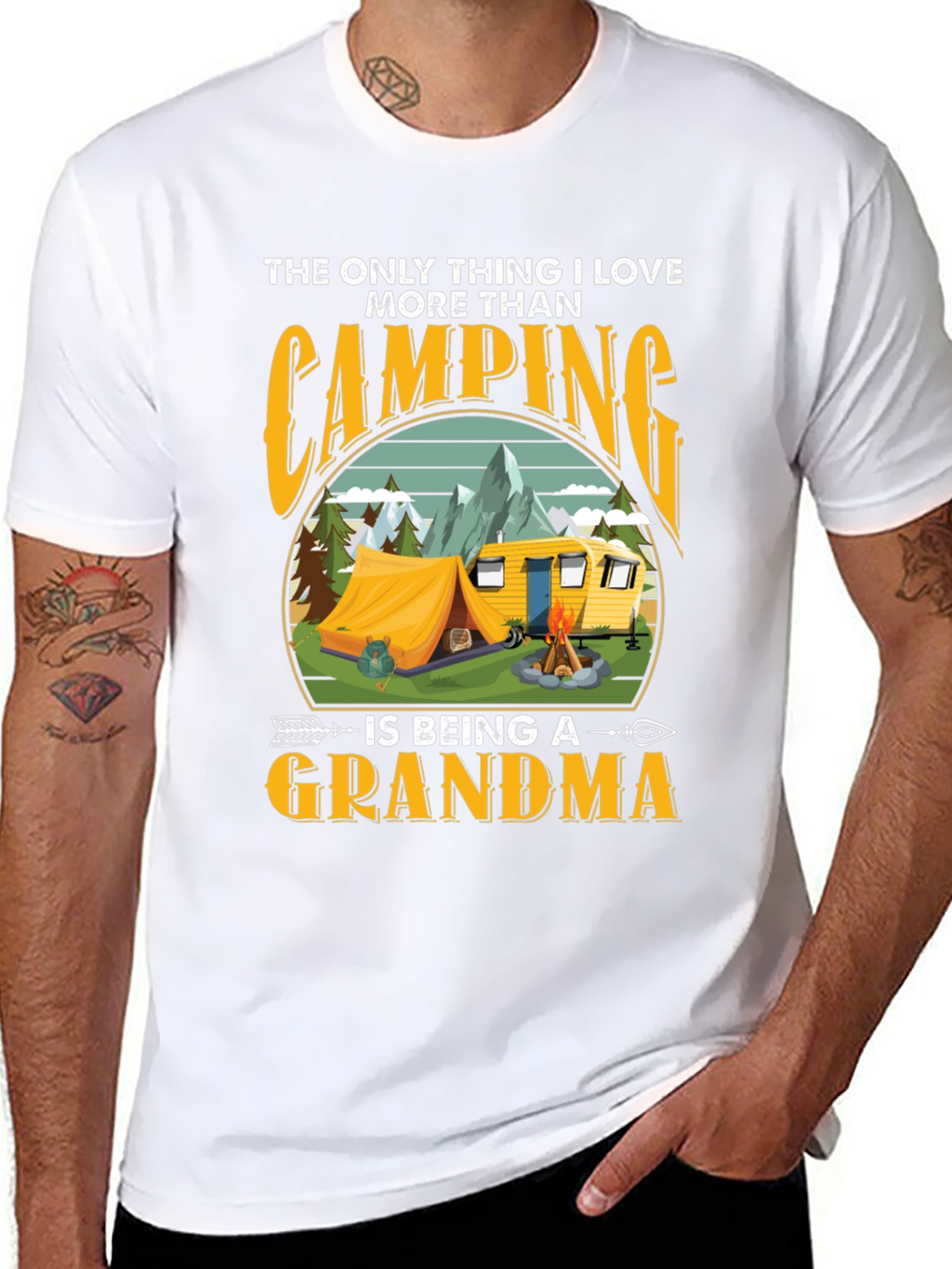 Camping Grandma T-Shirt