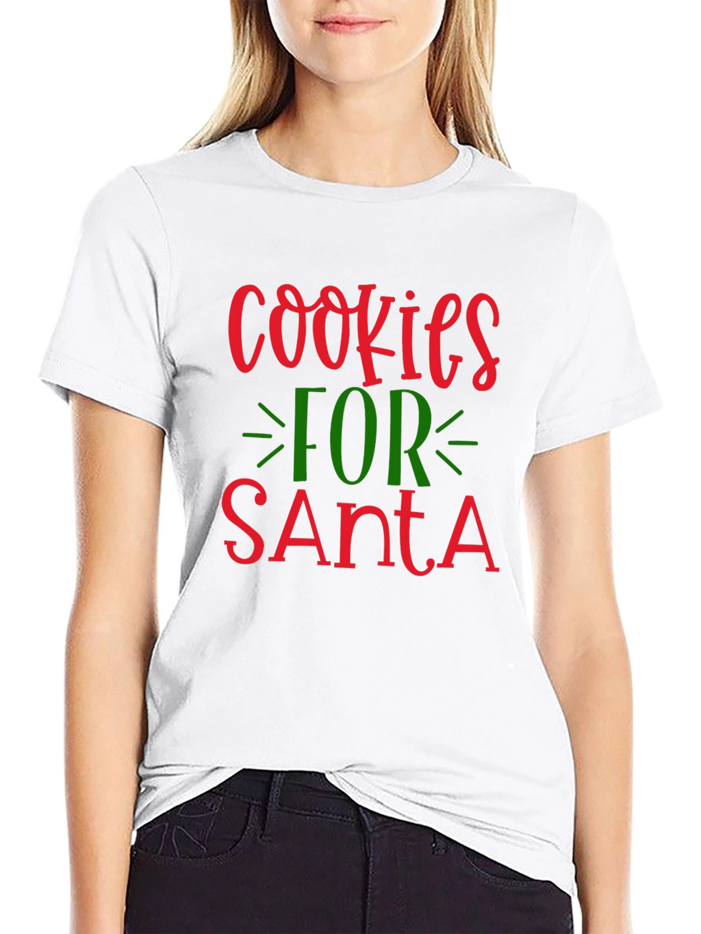 Cookies for Santa Christmas T-Shirt